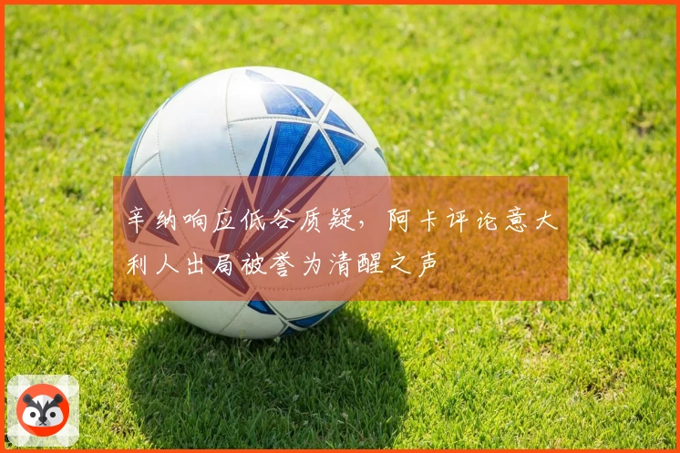 辛纳响应低谷质疑，阿卡评论意大利人出局被誉为清醒之声